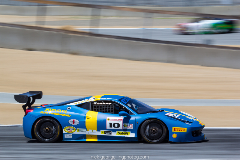 Illustration for article titled Ferrari Challenge at Laguna Seca